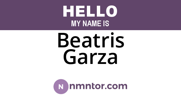 Beatris Garza
