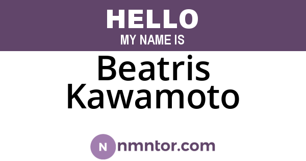 Beatris Kawamoto