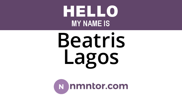 Beatris Lagos