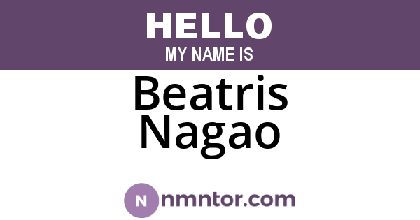 Beatris Nagao