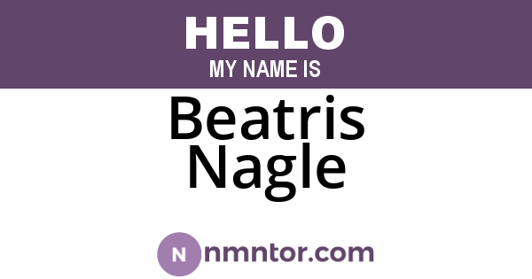 Beatris Nagle