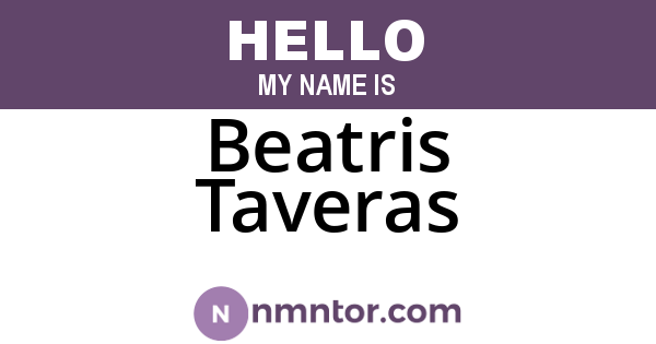 Beatris Taveras