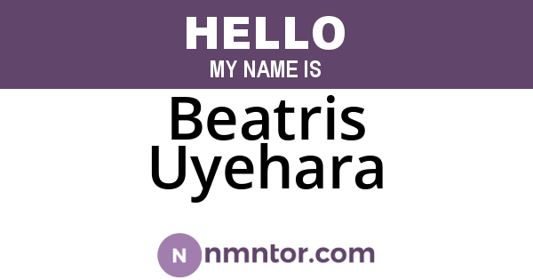 Beatris Uyehara