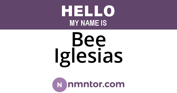 Bee Iglesias