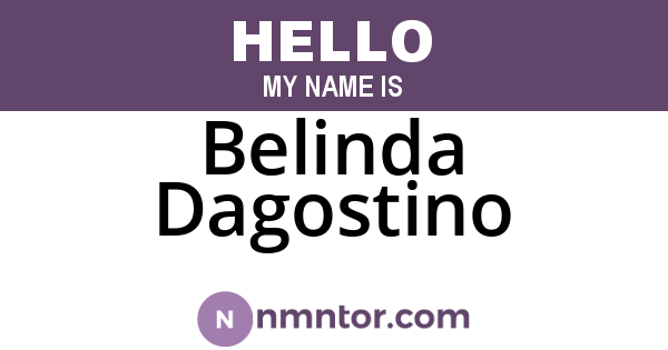 Belinda Dagostino