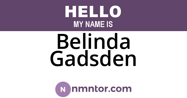 Belinda Gadsden