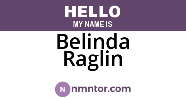 Belinda Raglin