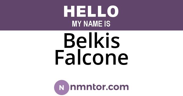 Belkis Falcone