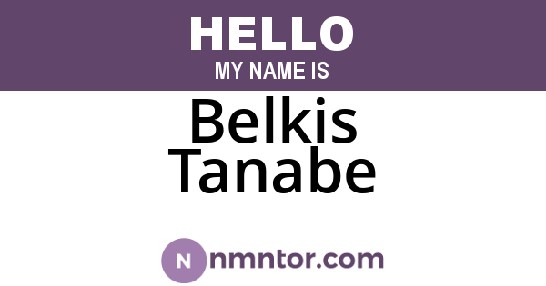Belkis Tanabe