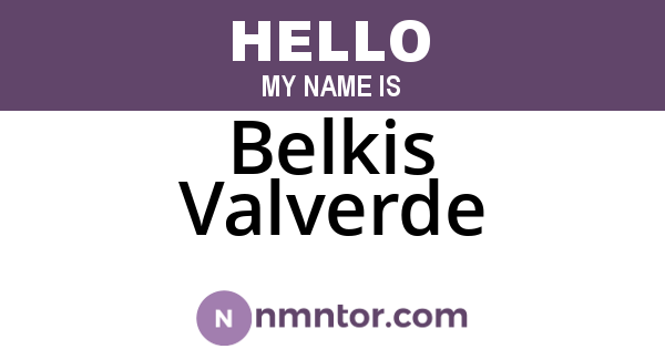 Belkis Valverde