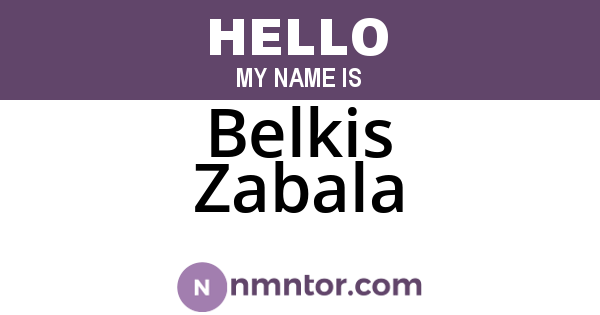 Belkis Zabala