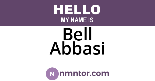 Bell Abbasi