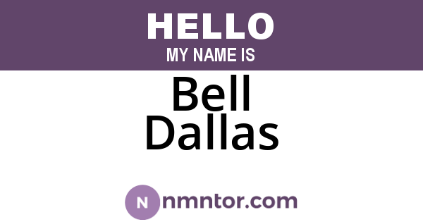 Bell Dallas
