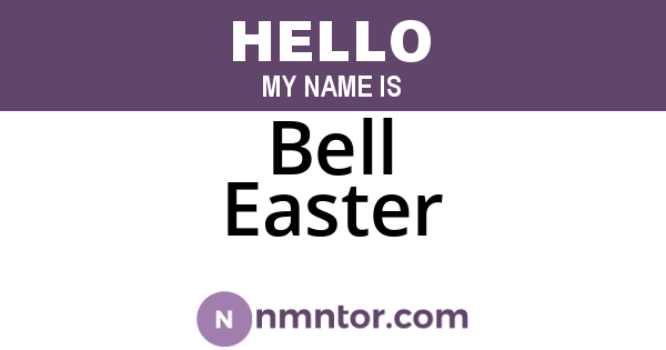 Bell Easter