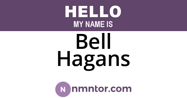 Bell Hagans