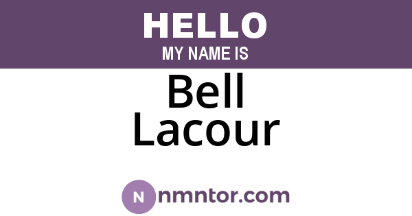 Bell Lacour