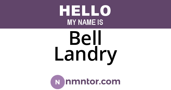 Bell Landry