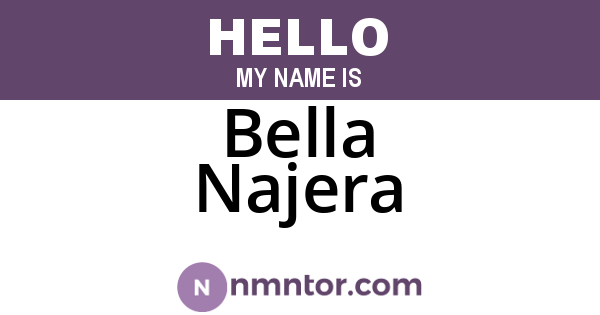 Bella Najera