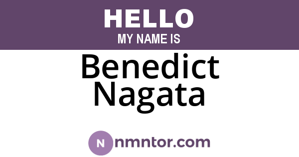 Benedict Nagata
