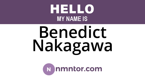 Benedict Nakagawa