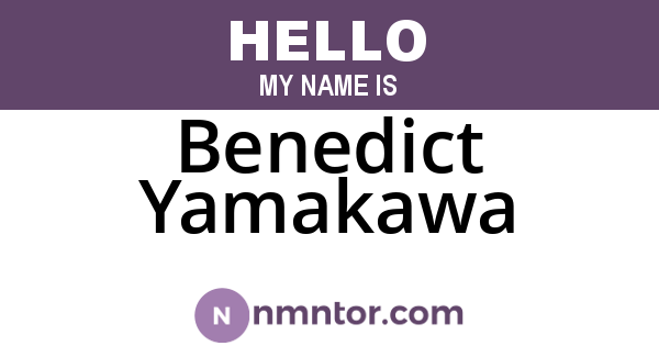 Benedict Yamakawa