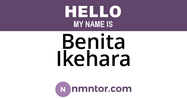 Benita Ikehara