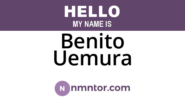 Benito Uemura