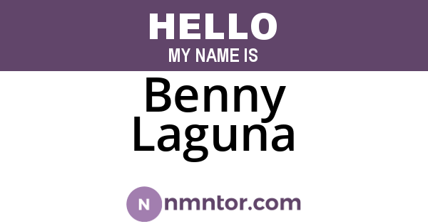 Benny Laguna