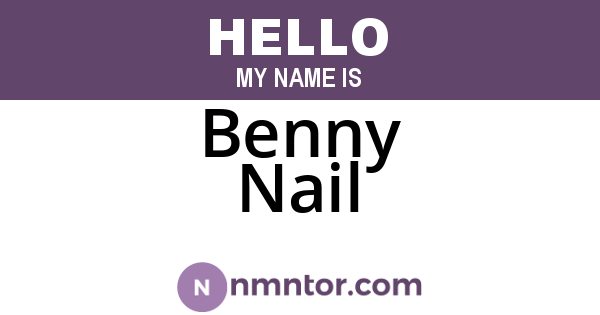 Benny Nail