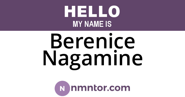 Berenice Nagamine