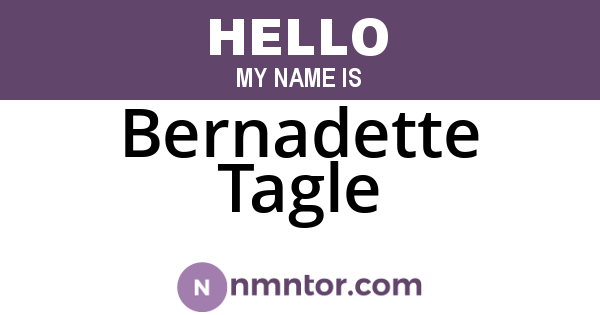 Bernadette Tagle