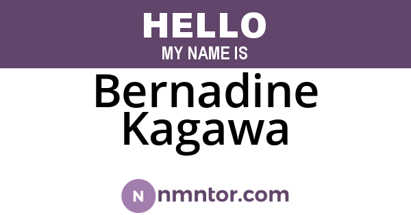 Bernadine Kagawa