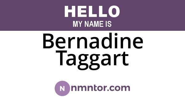 Bernadine Taggart