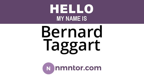 Bernard Taggart