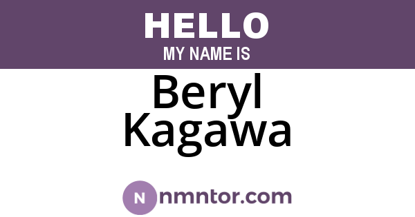 Beryl Kagawa