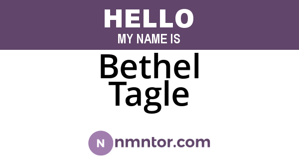 Bethel Tagle