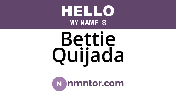 Bettie Quijada
