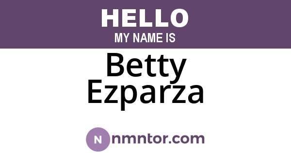Betty Ezparza