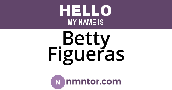 Betty Figueras