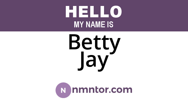 Betty Jay