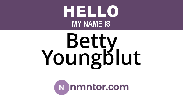 Betty Youngblut