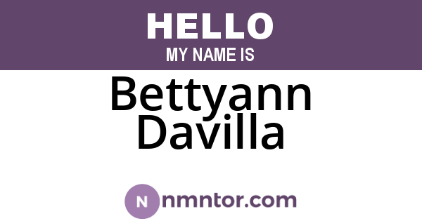 Bettyann Davilla