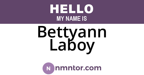 Bettyann Laboy