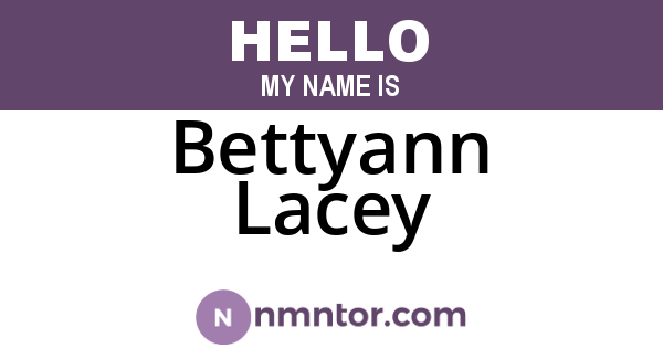 Bettyann Lacey