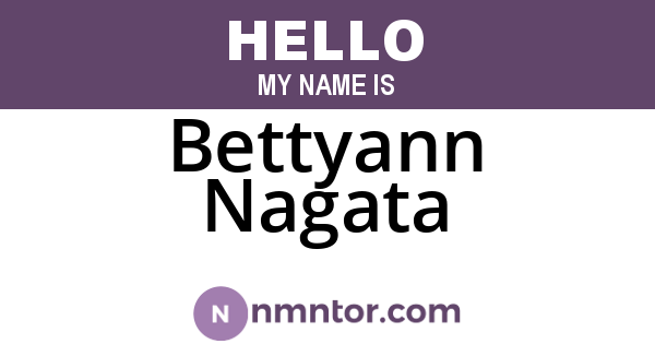 Bettyann Nagata