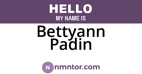Bettyann Padin