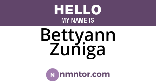 Bettyann Zuniga