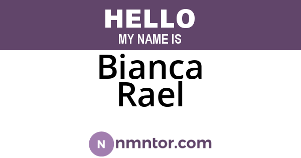 Bianca Rael