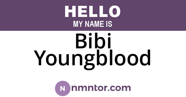 Bibi Youngblood