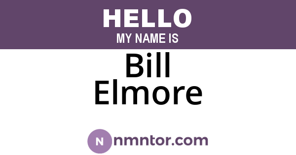 Bill Elmore